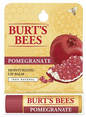 Burts Bees Moisturising Lip Balm Pomegranate 4.25g