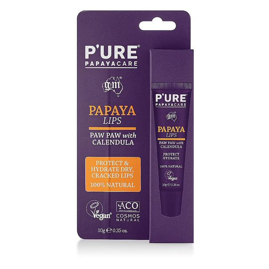 PURE Papayacare Papaya Lips (Paw Paw with Calendula) 10g