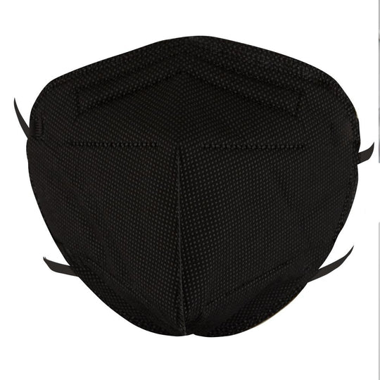 N95 MASK VERTICAL FLAT FOLD RETAIL INDIVIDUAL PACK BLACK “AUS MADE” BAREMEDICAL