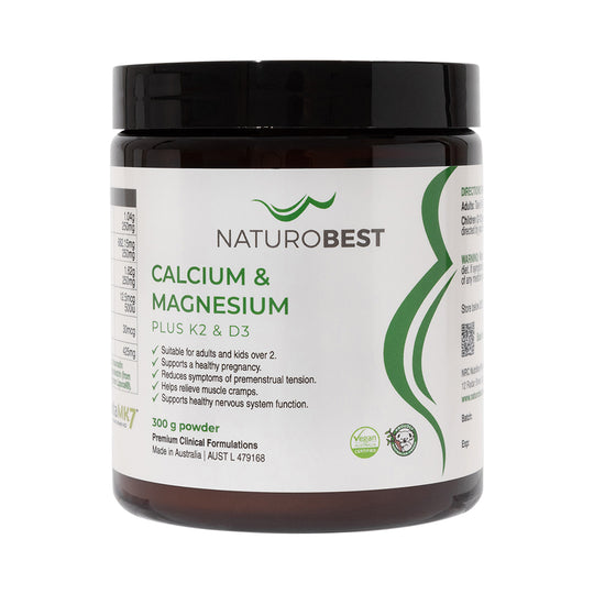 NaturoBest Calcium & Magnesium Plus K2 & D3 300g