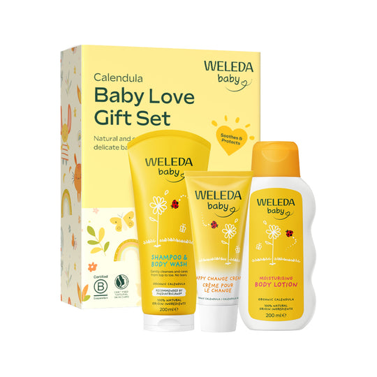 Weleda Baby Calendula Baby Love Gift Setx 3 Pack
