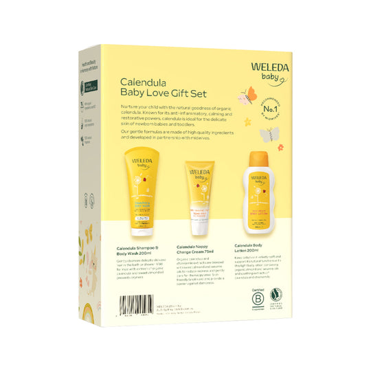 Weleda Baby Calendula Baby Love Gift Setx 3 Pack