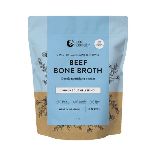 Nutra Organics Bone Broth Beef Hearty Original 1kg