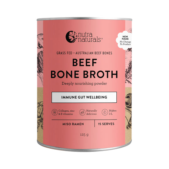 Nutra Organics Bone Broth Beef Miso Ramen 125g