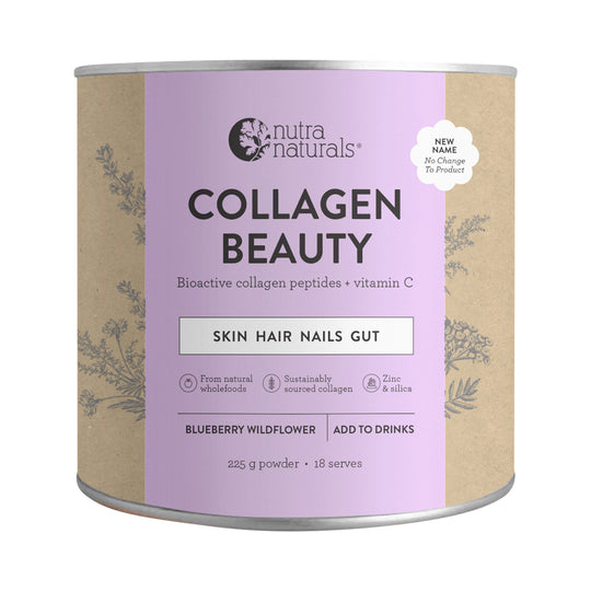 Nutra Organics Collagen Beauty Blueberry Wildflower 225g