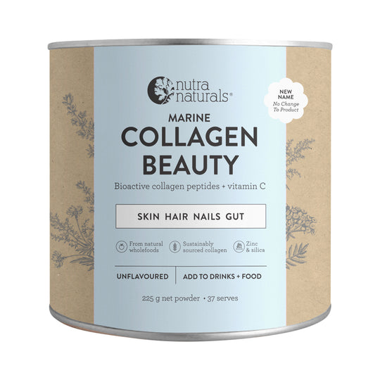 Nutra Organics Marine Collagen Beauty Unflavoured 225g