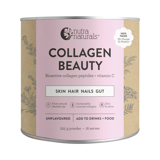 Nutra Organics Collagen Beauty Unflavoured 225g