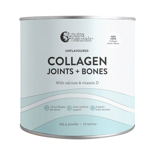 Nutra Naturals Collagen Joints + Bones Unflavoured 225g