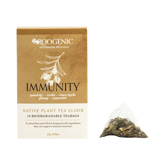 ROOGENIC AUSTRALIAN IMMUNITY TEA X 18 TEA BAGS