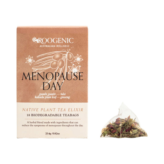 ROOGENIC AUSTRALIAN MENOPAUSE DAY TEA X 18 TEA BAGS