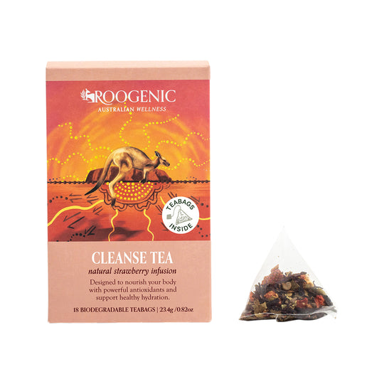 ROOGENIC AUSTRALIAN CLEANSE TEA X 18 TEA BAGS