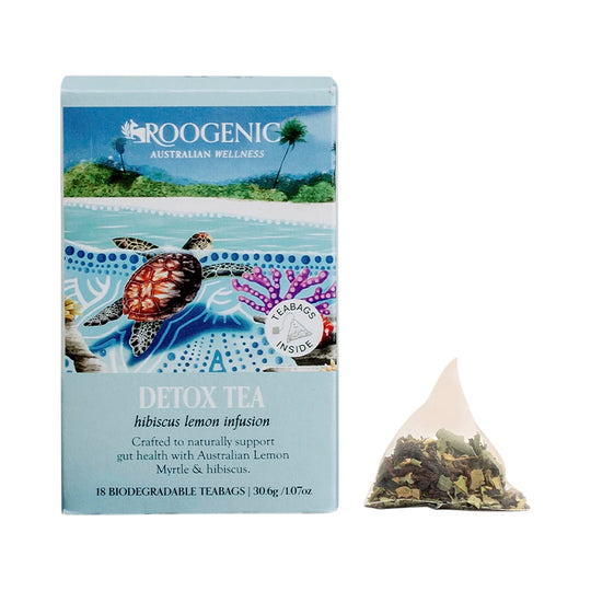 ROOGENIC AUSTRALIAN WELLNESS DETOX X 18 TEA BAGS (WAS NATIVE DETOX)