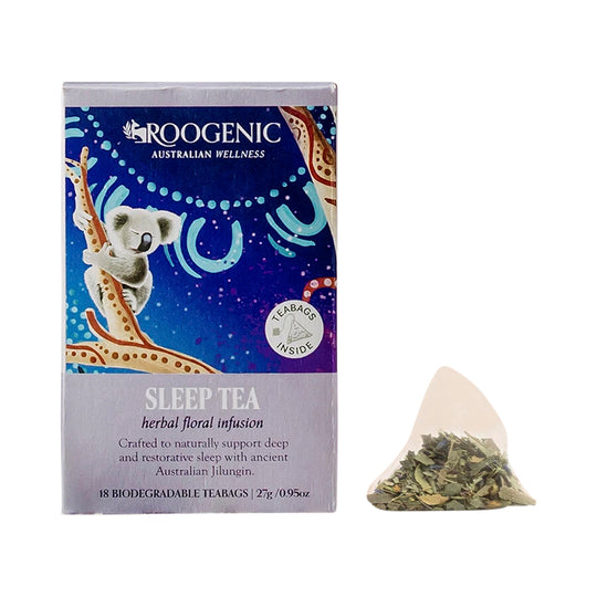 ROOGENIC AUSTRALIAN SLEEP TEA X 18 TEA BAGS (WAS NATIVE RELAXATION)