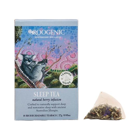 ROOGENIC AUSTRALIAN SLEEP TEA BERRY X 18 TEA BAGS (WAS NATIVE SLEEP)