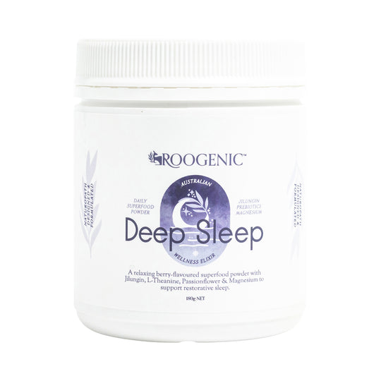 ROOGENIC AUSTRALIAN DEEP SLEEP SUPERFOOD POWDER 180G