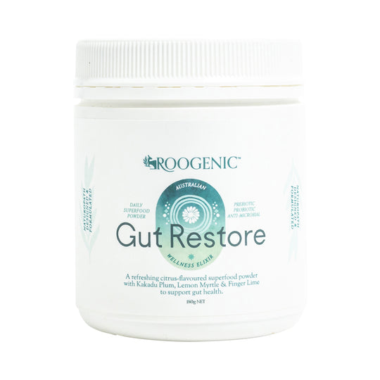ROOGENIC AUSTRALIAN GUT RESTORE SUPERFOOD POWDER 180G