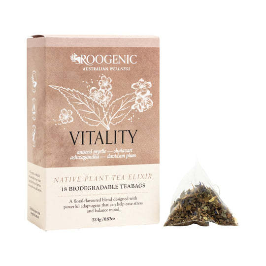 ROOGENIC AUSTRALIAN VITALITY X 18 TEA BAGS