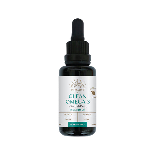 Phytality Clean Omega-3 (Ultra High Purity DHA Algae Oil) 50ml