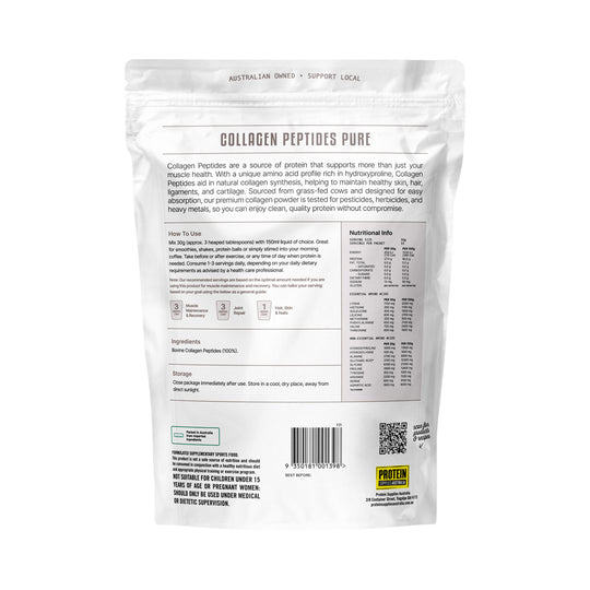 Protein Supplies Australia Collagen Peptides Pure 1kg
