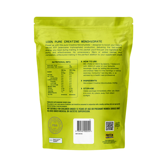 Protein Supplies Australia (Clean) Creatine Pure 500g