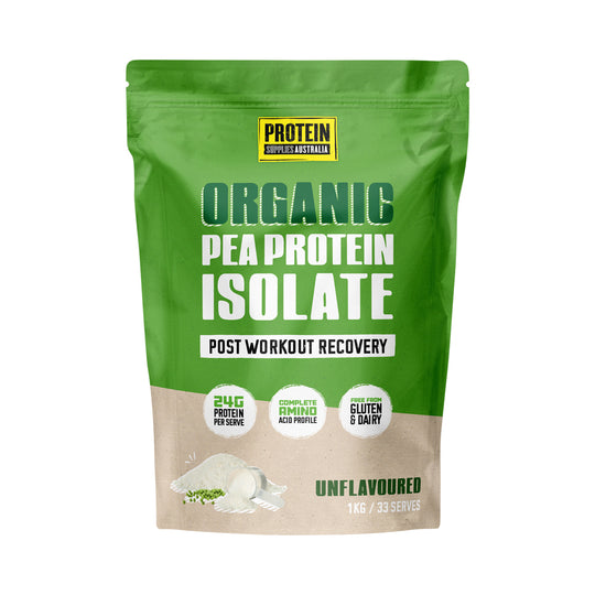 Protein Supplies Australia Organic Pea Protein Isolate Pure 1kg
