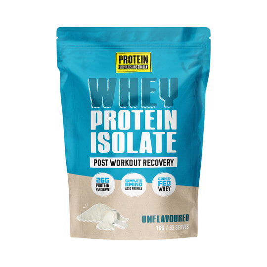 Protein Supplies Australia Protein WPI (Fast Release High Protein) Pure 1kg