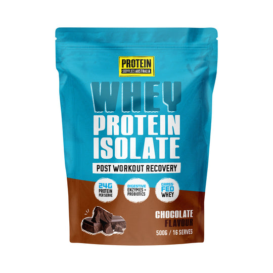 Protein Supplies Australia Protein WPI (Fast Release High Protein) Chocolate 500g