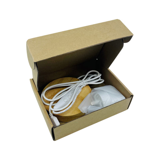 SALTCO-LCEWLED SALTCO LED CORD WITH WOOD BASE LAMP NOT INCLUDED