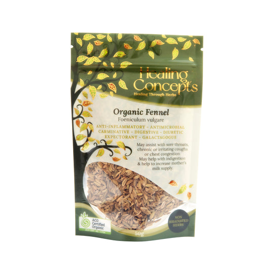 Healing Concepts Organic Fennel 50g