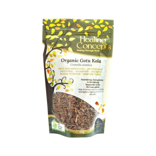 Healing Concepts Organic Gotu Kola 40g