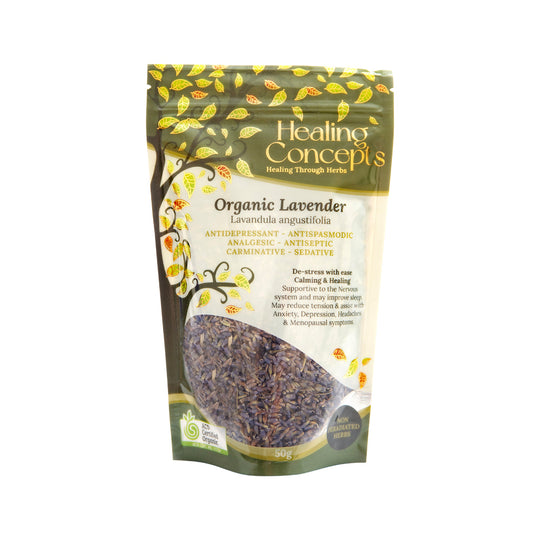 Healing Concepts Organic Lavender 50g