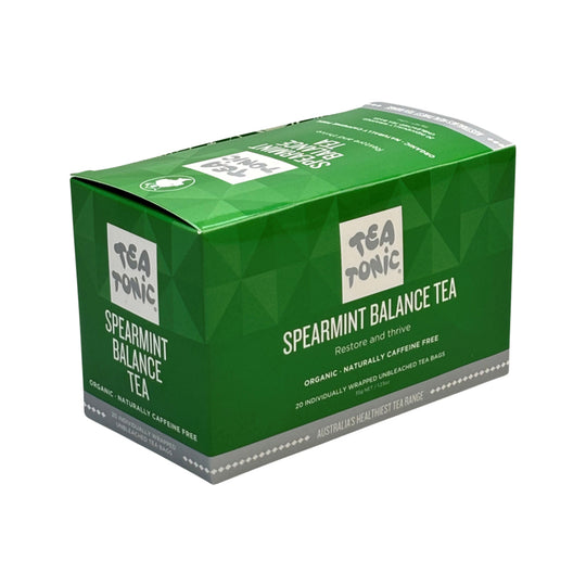 TEA TONIC SPEARMINT BALANCE TEA X 20 TEA BAGS (was WELL BEING tea)