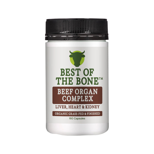 Best of the Bone Organic Beef Organ Complex Liver Heart & Kidney 160c