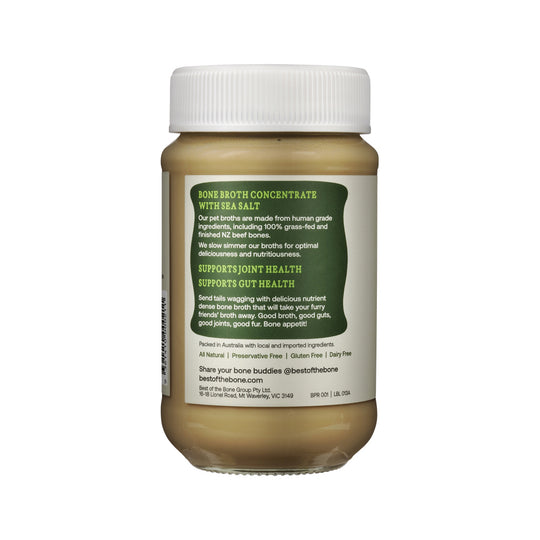 Best of the Bone Bone Buddies Pet Bone Broth Beef Concentrate 375g