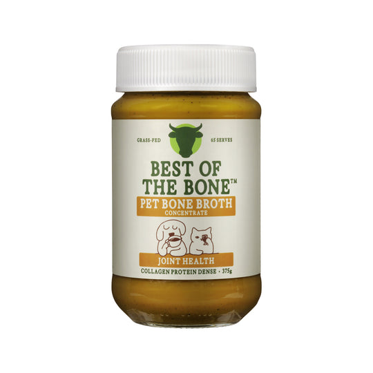 Best of the Bone Bone Buddies Pet Bone Broth Beef Concentrate with Organic Turmeric-Ginger 375g
