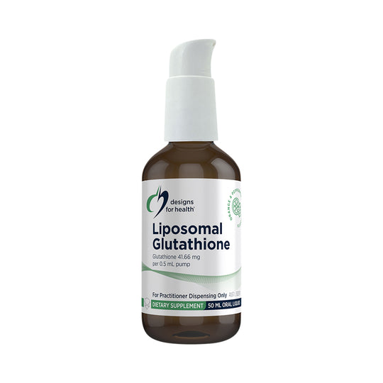 Designs For Health Liposomal Glutathione Orange & Peppermint Oral Liquid 50ml
