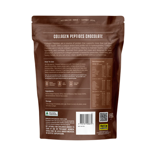 Protein Supplies Australia Collagen Peptides Chocolate 500g