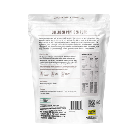 Protein Supplies Australia Collagen Peptides Pure 500g