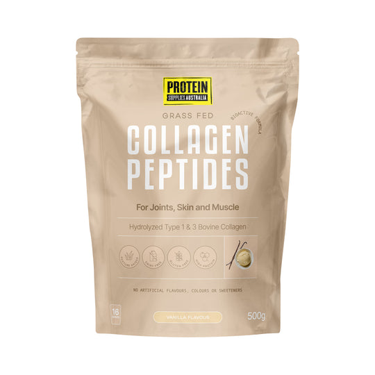 Protein Supplies Australia Collagen Peptides Vanilla 500g