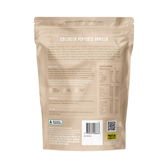 Protein Supplies Australia Collagen Peptides Vanilla 500g