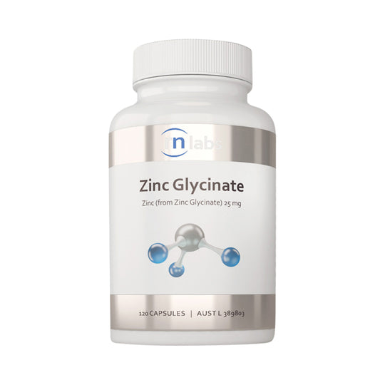 RN Labs Zinc Glycinate 25mg 120c