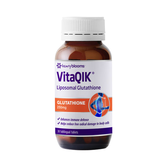 HENRY BLOOMS VITAQIK LIPOSOMAL GLUTATHIONE SUBLINGUAL 30T