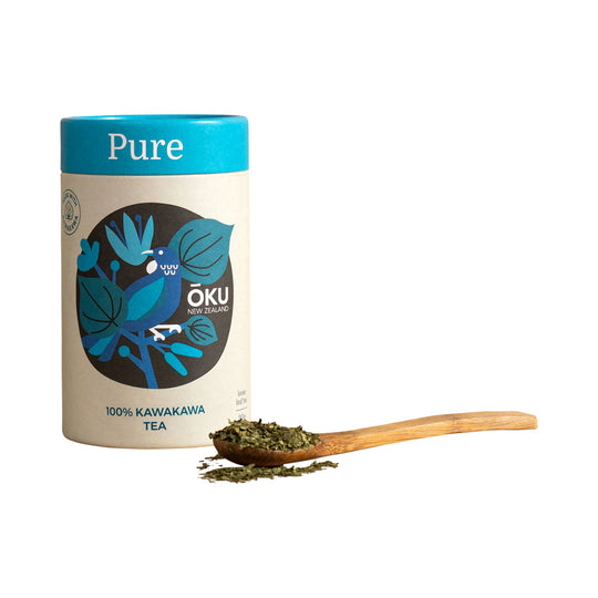 OKU NEW ZEALAND PURE KAWAKAWA TEA LOOSE LEAF 30G SELL THROUGH