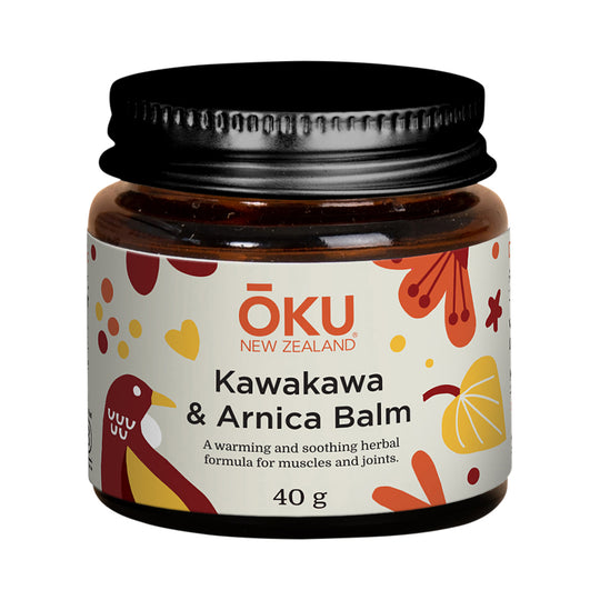 OKU NEW ZEALAND KAWAKAWA & ARNICA BALM 40G SELL THROUGH