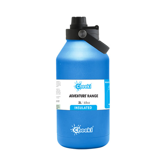 CHEEKI INSULATED BOTTLE ADVENTURE AZURE (EXTRA LARGE) 2L