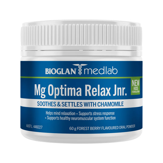 BIOGLAN MEDLAB MG OPTIMA RELAX JNR FOREST BERRY 60G