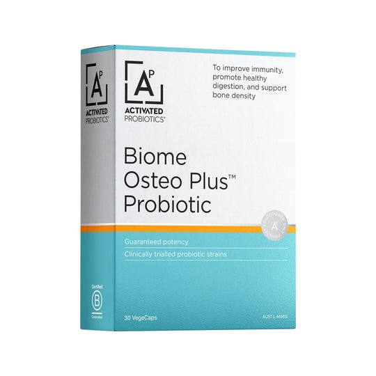 ACTIVATED PROBIOTICS BIOME OSTEO PLUS PROBIOTIC 30VC