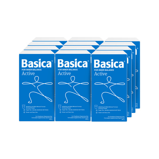 BASICA ACTIVE ORAL POWDER 300G X 12 DISPLAY SELL THROUGH