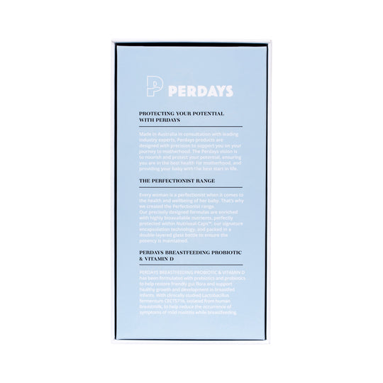 PERDAYS BREASTFEEDING PROBIOTIC & VITAMIN D 30C