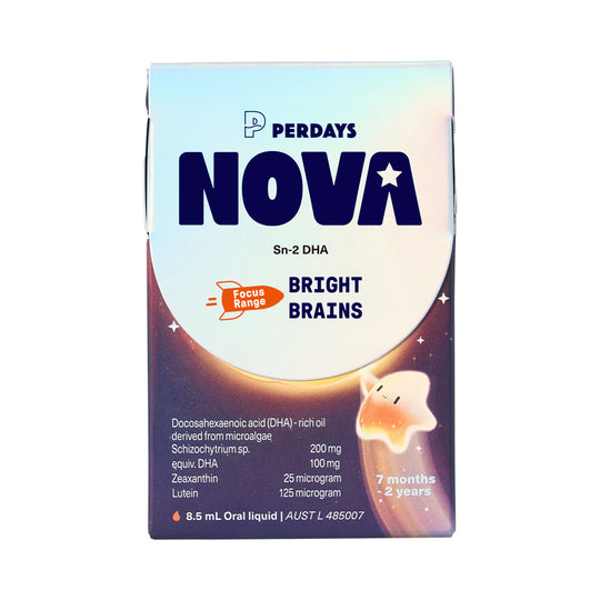 PERDAYS NOVA BRIGHT BRAINS ORAL LIQUID 8.5ML